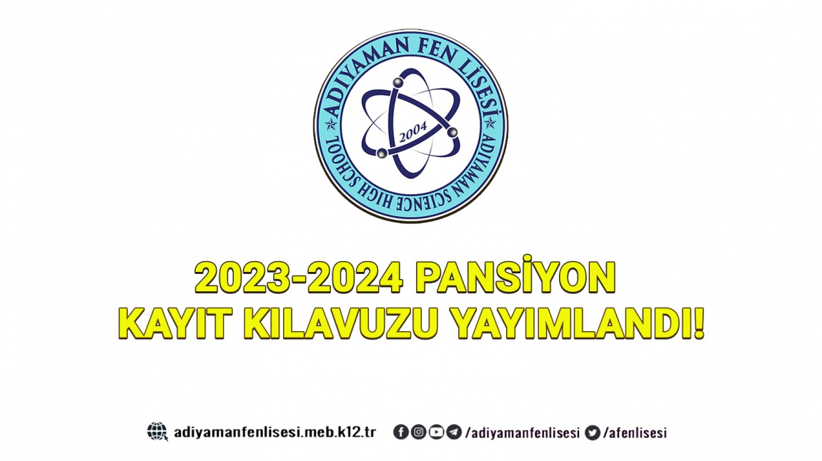 2023-2024 PANSİYON KAYIT KILAVUZU YAYIMLANDI.